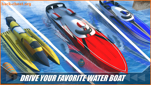 Water Boat Racing Simulator 3D screenshot