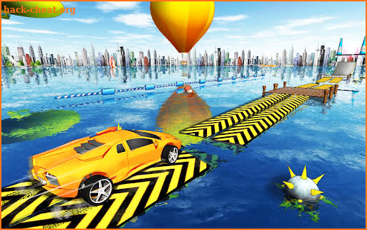 Water Car Stunt Game :  Extreme Surfer Racer screenshot