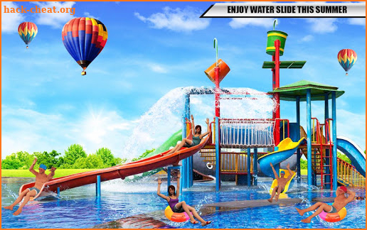 Water Games Mania 3D Water Slide Games screenshot