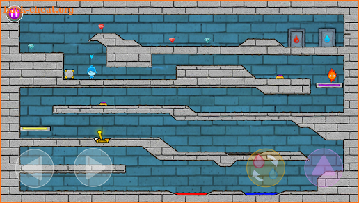 Water girl and Fire boy Adventure screenshot