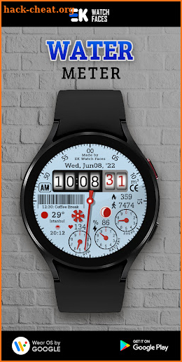 Water Meter - Watch Face screenshot