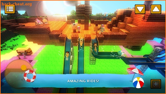 Water Park Craft: Waterslide Building Adventure 3D screenshot