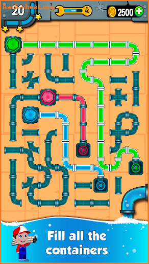 Water Pipes : Puzzle Game screenshot