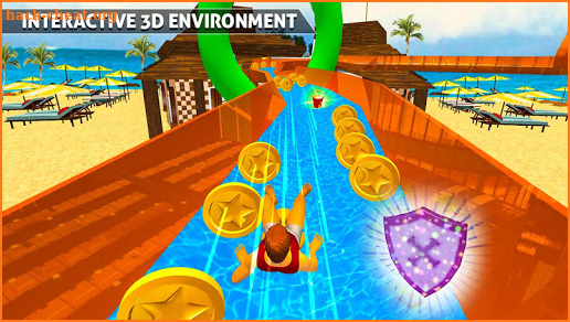 Water Slide Adventure 3D screenshot