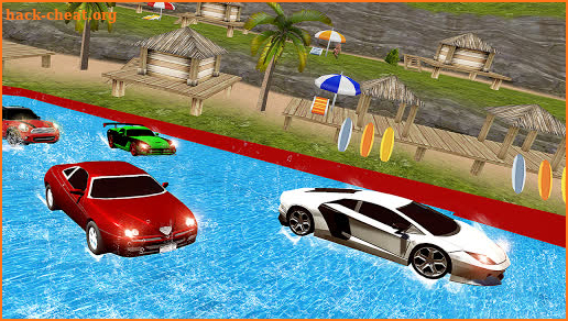 Water Slide Car Racing adventure 2019 screenshot