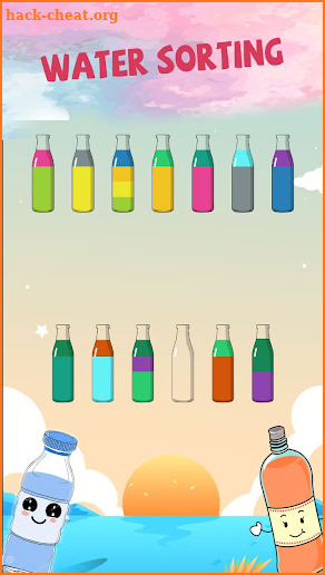 Water Sort puzzle game - Color Sorting screenshot