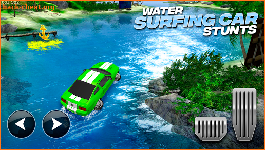 Water Surfing Car Stunts screenshot