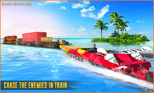 Water Train Shooting Games FPS Sniper Shooter Game screenshot