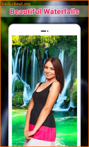 Waterfall Photo Editor & Photo Frames screenshot