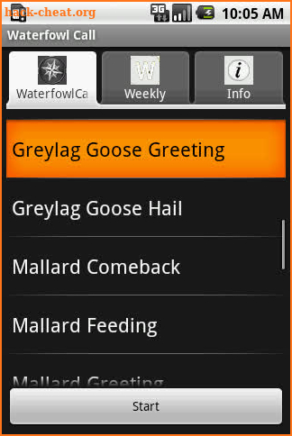 Waterfowl Call screenshot