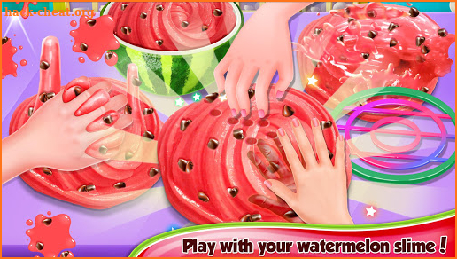 Watermelon Slime - Creative Fluffy Slime screenshot