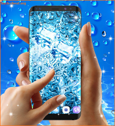 Watersplash drop live wallpaper screenshot