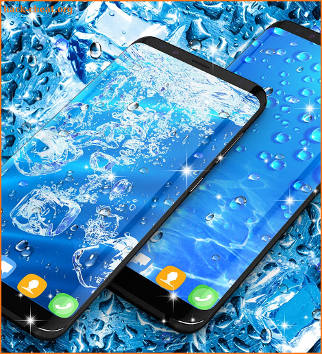 Watersplash drop live wallpaper screenshot