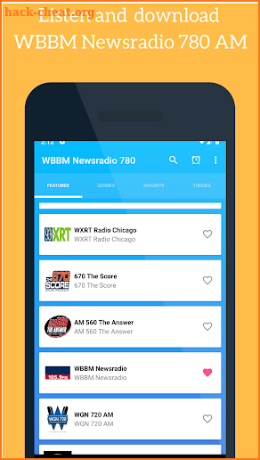 WBBM Newsradio 780 AM Chicago Station Illinois screenshot