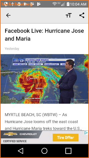 WBTW News - Myrtle Beach, SC screenshot