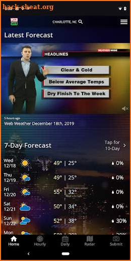 WCCB Charlotte Weather screenshot