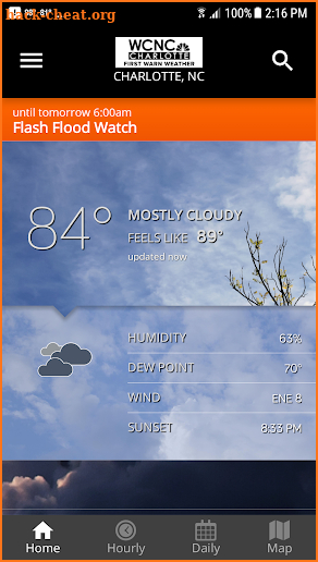 WCNC Charlotte Weather App screenshot