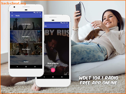 WDLT 104.1 Radio Free App Online screenshot