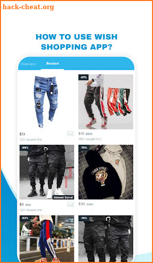 We Shop Guide Wish Shopping screenshot