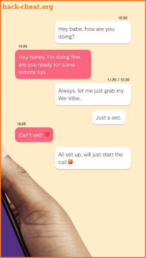 We-Vibe App screenshot