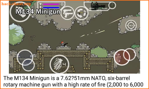 Weapon mini Doodle digest army 2 militia guns screenshot