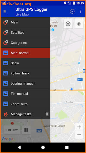 Wear GPS Logger screenshot