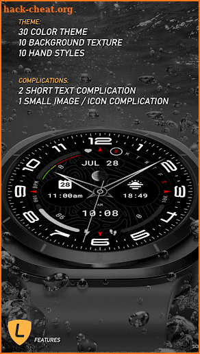 Wear Watch Face 058 screenshot