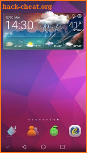 Weather & Clock Widget screenshot