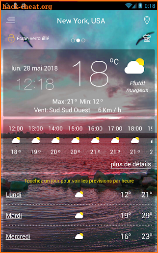 Weather & forecast Weather  local weather wedgets screenshot