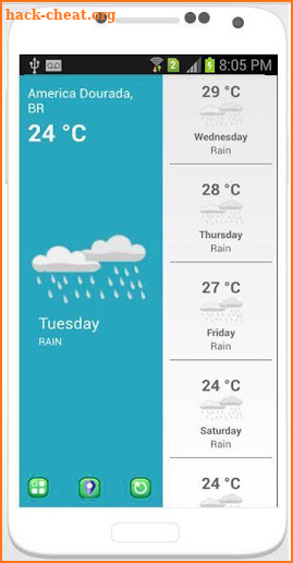 Weather & Radar NOAA Offline 2018 screenshot