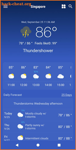 Weather App - Weather Forecast & Weather Live screenshot