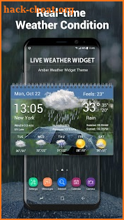 Weather App with Local Weather Forecast screenshot