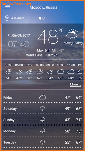 weather forcast pro screenshot