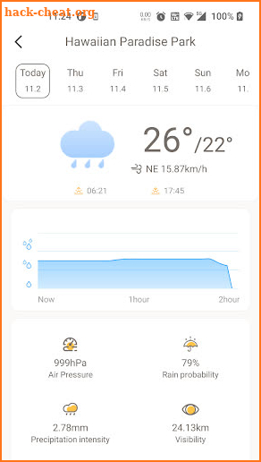 Weather Forecast screenshot