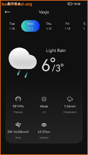 Weather Forecast screenshot