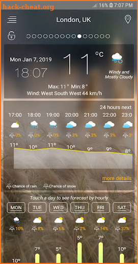 weather forecast 2019 - live weather updates screenshot