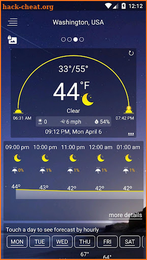 Weather Forecast screenshot