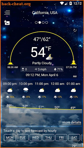 Weather Forecast screenshot