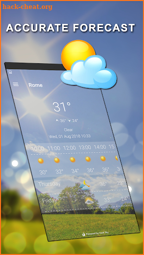 Weather Forecast: 7 Days Update,Current Weather screenshot