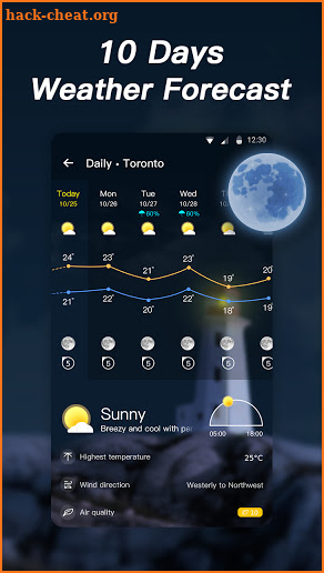 Weather Forecast, Accurate & Radar - Bit Weather screenshot