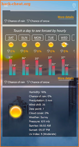 Weather Forecast & Radar Maps screenshot