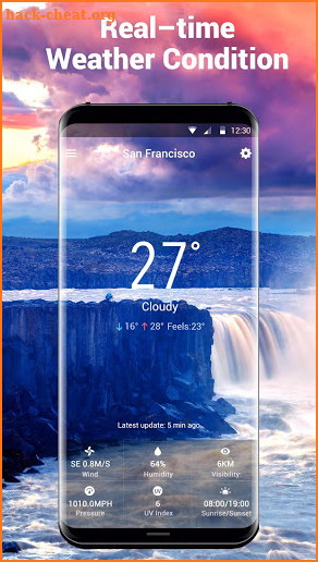 Weather Forecast & Thermometer 2019 screenshot