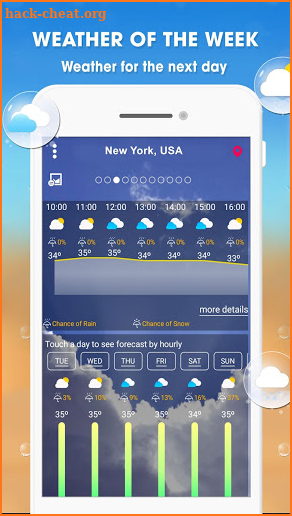 Weather forecast & Weather alerts screenshot