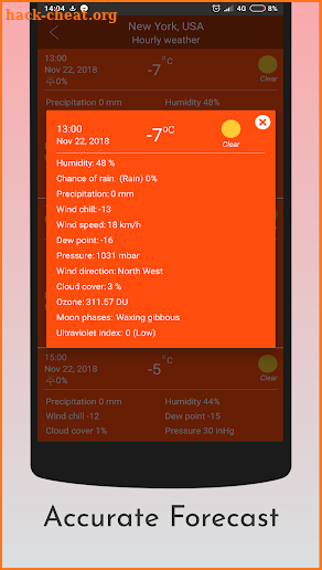 Weather Forecast Daily 2019 Apps screenshot