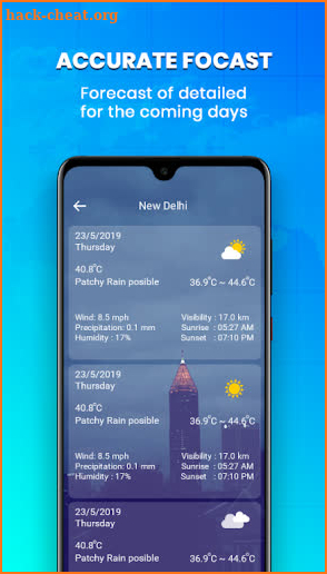 Weather Forecast - Daily weather channel screenshot