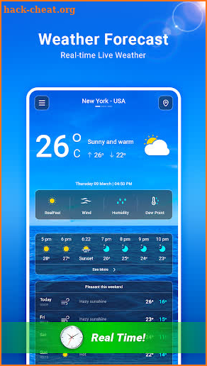 Weather Forecast Live screenshot