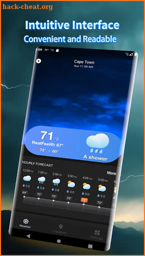 Weather Forecast - Local Forecast - Radar - Widget screenshot