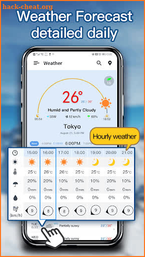 Weather Forecast - local weather app screenshot