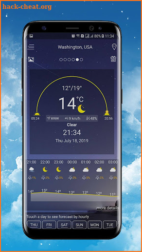 Weather Forecast Pro - Accurate Weather Channel screenshot