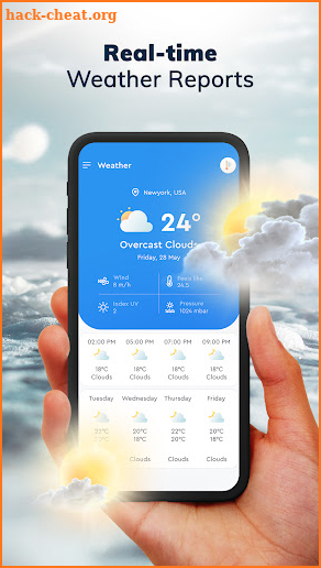 Weather Forecast, Thermometer screenshot